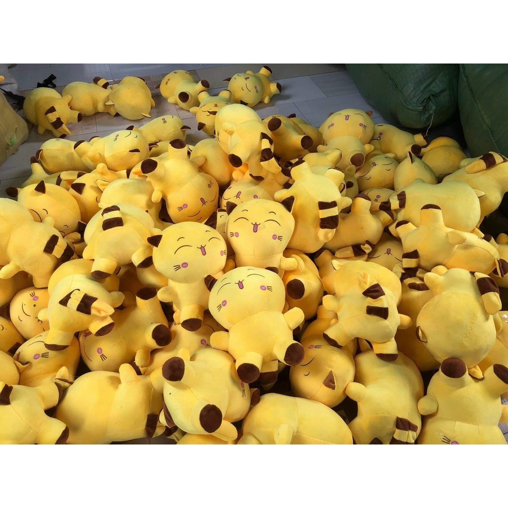 Gấu bông mềm mịn ,gối ôm hình thú giá rẻ mẫu thú nhồi bông siêu cute size 35-40cm