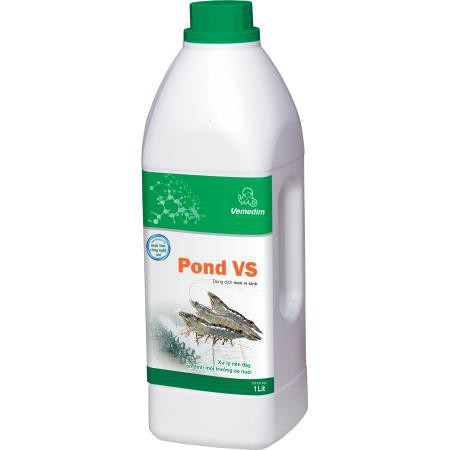 Pond VS - vi sinh dạng nước xử lý đáy ao tôm, chai 5 lit, Vemedim