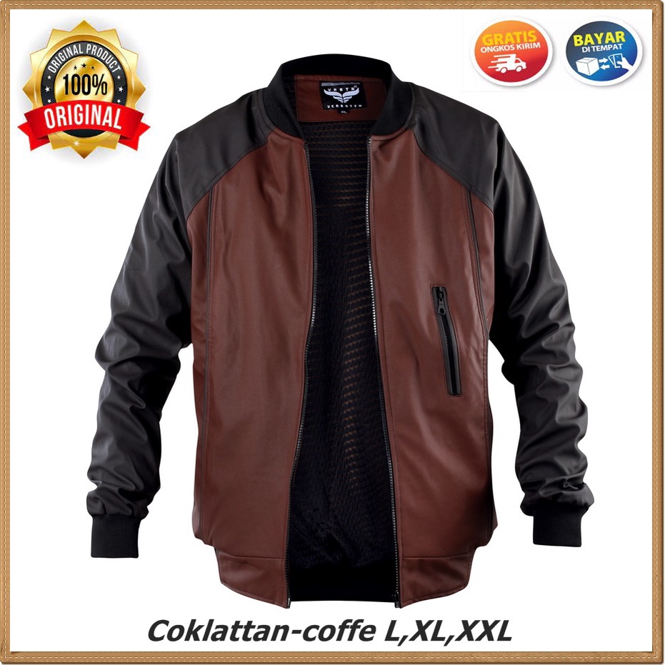 Áo Khoác Da Phong Cách Tay Đua BKRS016 Size L/XL/XXL