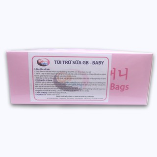 Hôp 50 túi dự trữ sữa mẹ GB Baby 250ml