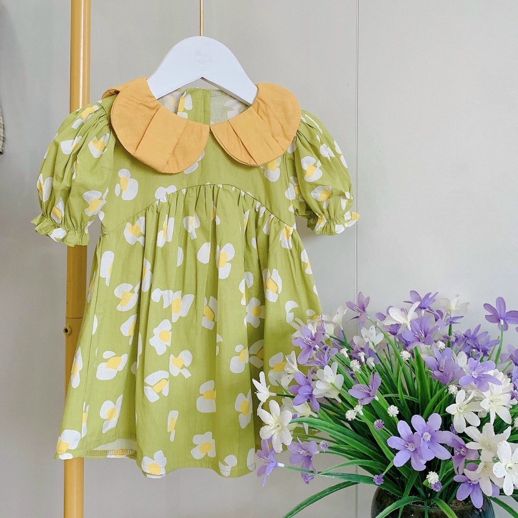 Đầm cho bé gái  - Babystore88 - váy công chúa bé gái hàng thiết kế 1 2 3 4 5 6 7 8 9 10 11 12 tuổi V25