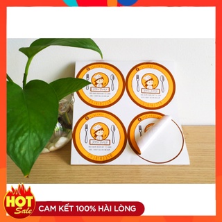 In Tem Nhãn Giá Rẻ _ In Decal Dán Miễn Phí Thiết Kế _ Giao Theo Tờ A3