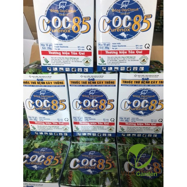 Thuốc Trừ Bệnh Coc85 WP (Gói 20g), thuốc trừ bệnh gốc đồng coc 85