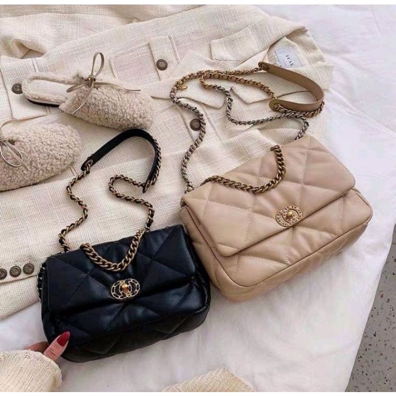 Túi Xách Nữ Đeo Chéo Ulzzang Da Mềm Đẹp Siêu Hot