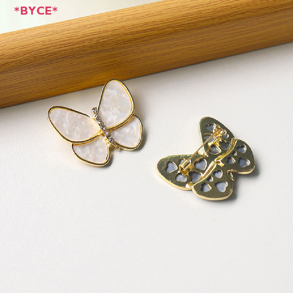 Ghim Cài Áo Hình Bươm Bướm Đính Đá Thời Trang Dành Cho Nữ Mới
