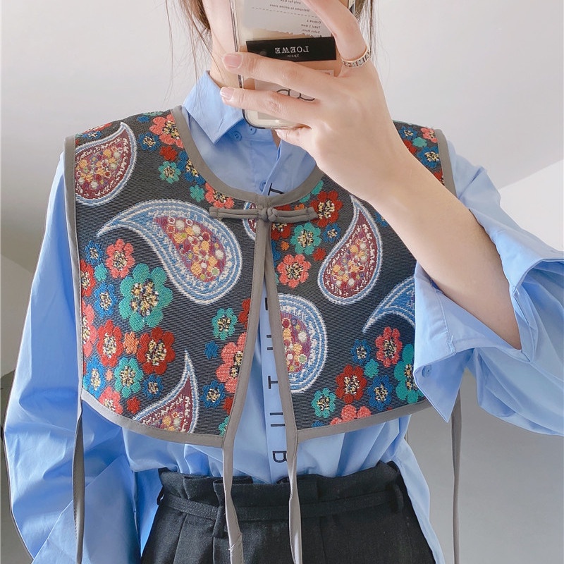 Áo Khoác Không Tay Họa Tiết Thêu Thời Trang Xuân Hè Cho Nữ