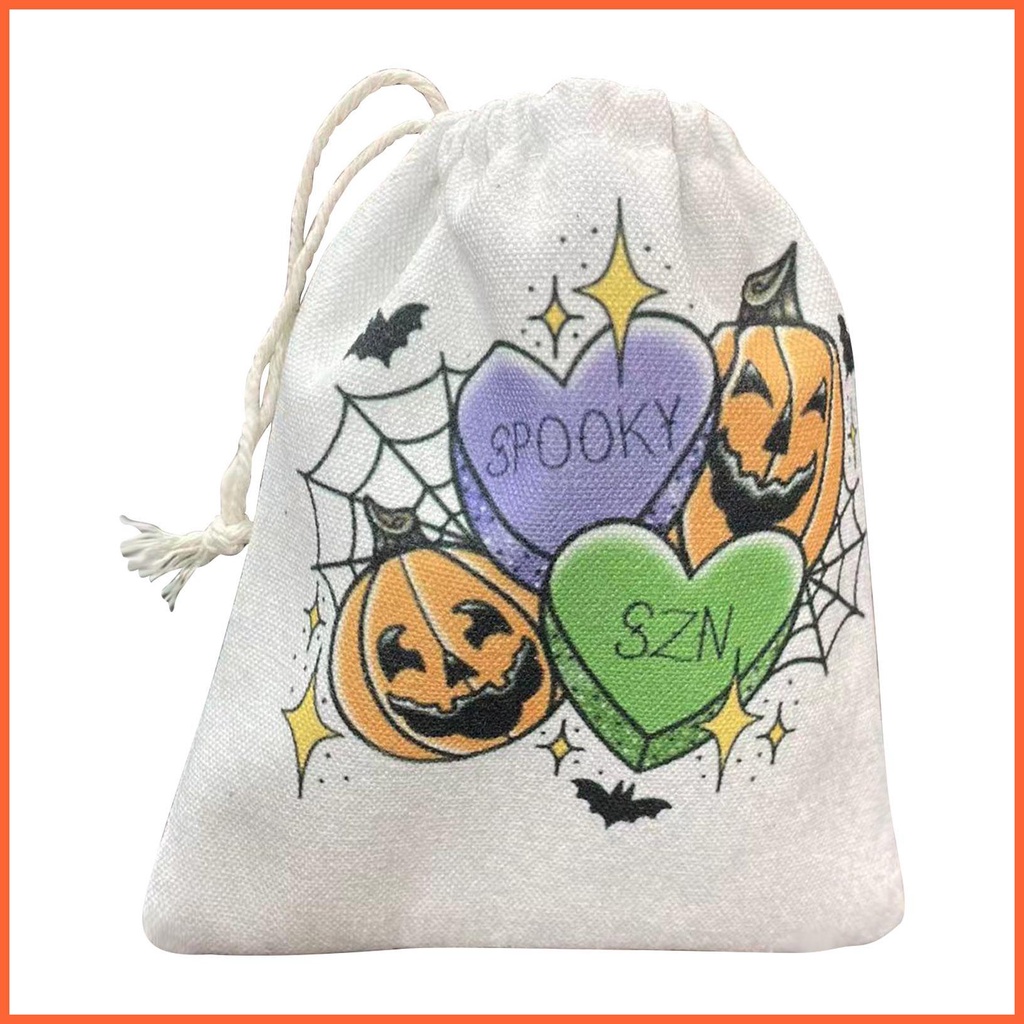 Túi Dây Rút Đựng Quà Halloween Độc Đáo