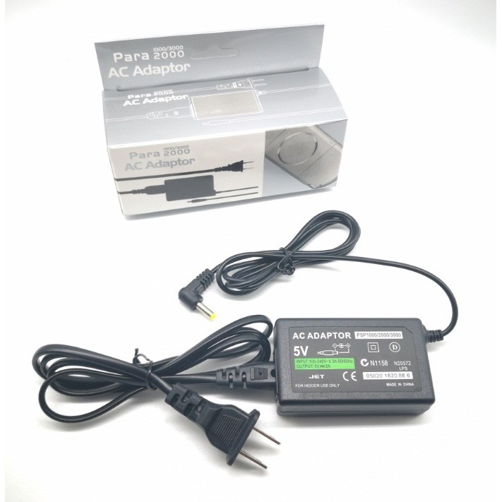 BỘ SẠC MÁY GAME SONY PSP 1000, 2000, 3000 CHÍNH HÃNG, BỘ CẤP NGUỒN MÁY GAME SONY PSP AC ADAPTER