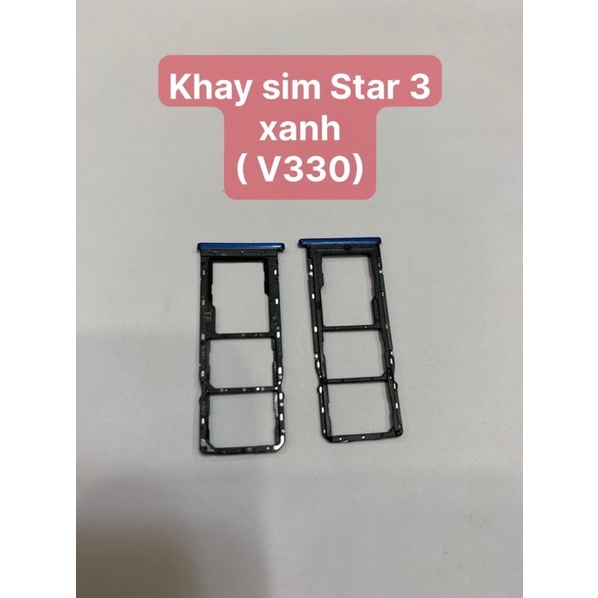 Khay sim Vsmart star 3 (V330) Zin New chính hãng Đen,Đỏ,Xanh