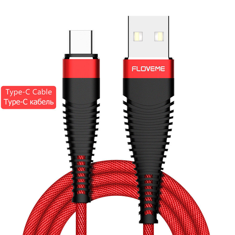 Cáp Sạc Nhanh 1m 2a Cho Điện Thoại Android / Type-C