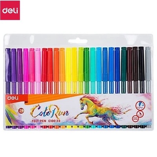 Bút màu dạ Deli 12/18/24 màu ❤️rẻ đẹp chất lượng❤️