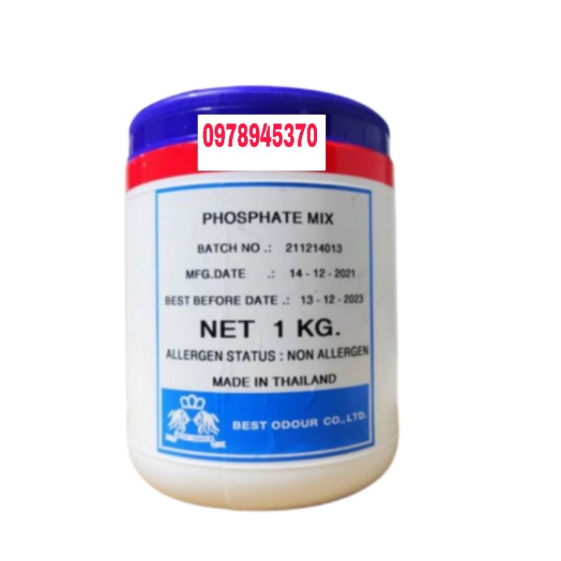 Bột Phụ Gia Làm Giò Chả Phorphate mix 1kg