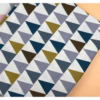 VẢI BỐ CANVAS TAM GIÁC NHIỀU MÀU