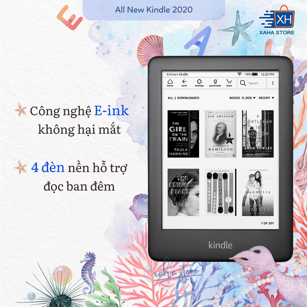 Máy đọc sách All-new Kindle 10th Generation - 2019 (4GB/8GB) NEW 100% | WebRaoVat - webraovat.net.vn