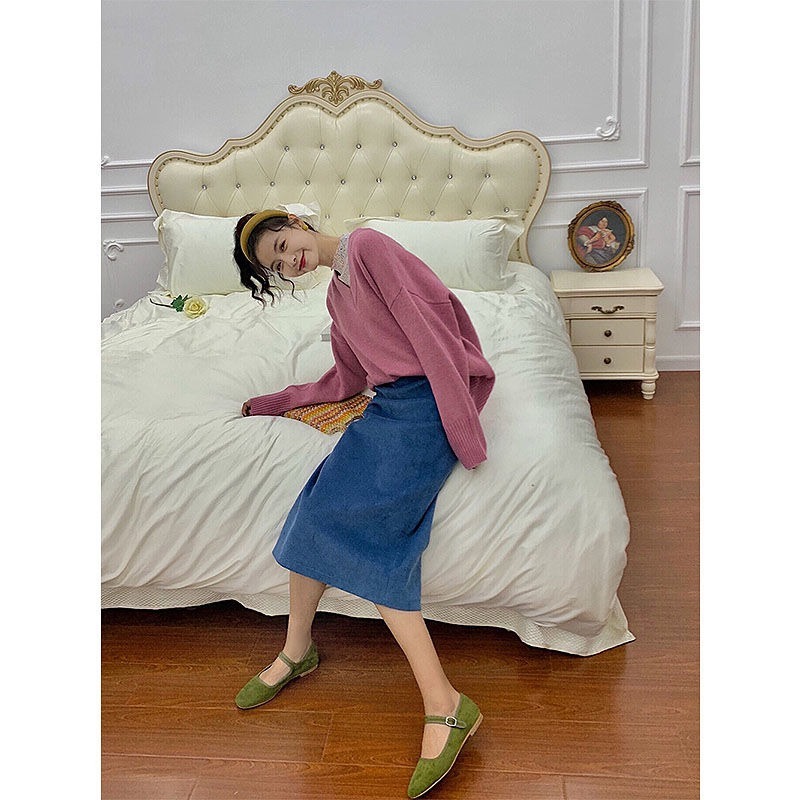 Chân Váy Dài Chữ A Thời Trang Retro Cho Nữ chân váy dài váy nữ đầm nữ chân váy midi chân váy dài váy bé gái