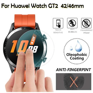 Set 2 Miếng Dán Màn Hình Chống Trầy Cho Đồng Hồ Huawei Gt2 Gt2 46mm / 42mm