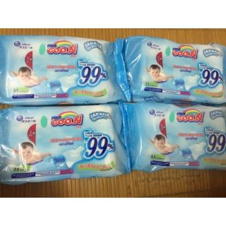 Khăn ướt goon gói thay thế 55 tờ