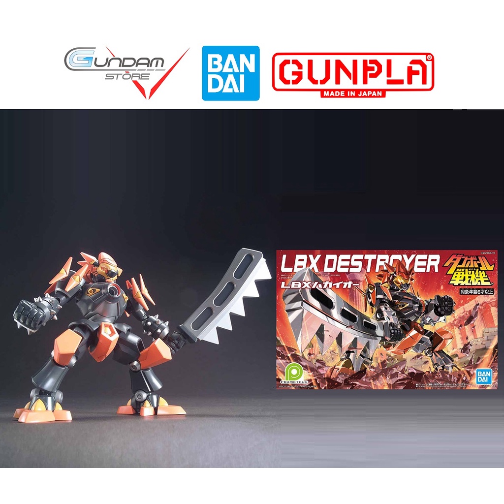 Bandai Đấu Sĩ Lbx Destroyer Đồ Chơi Lắp Ráp Anime Nhật