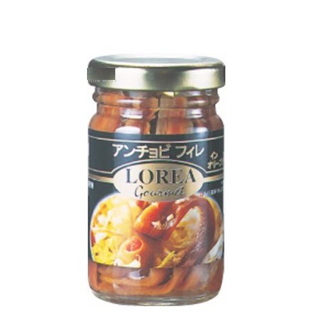 Cá Cơm ngâm dầu ôliu Phile hiệu Lorea Gourmet 100g,50g