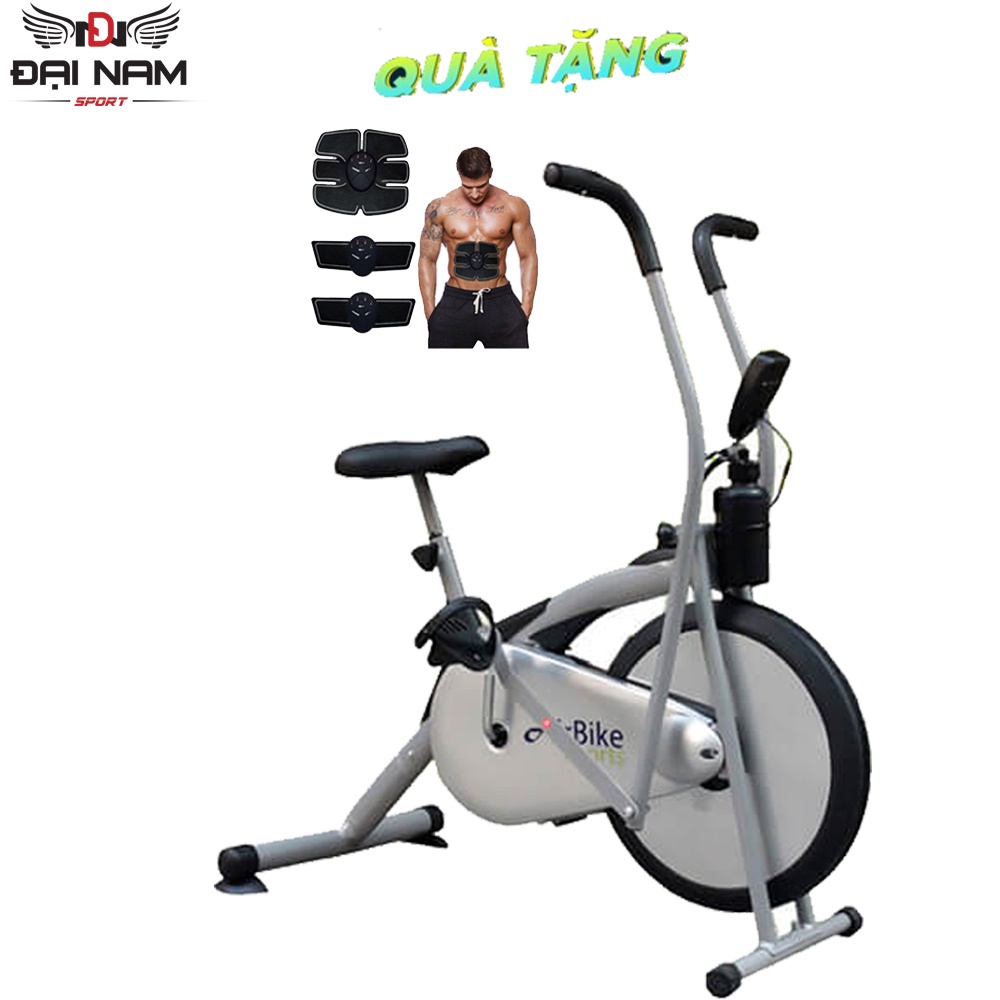 Xe Đạp Tập Thể Dục Phục Hồi Chức Năng Liên Hoàn AirBike MK98 + Kèm Máy Massage Xung Điện