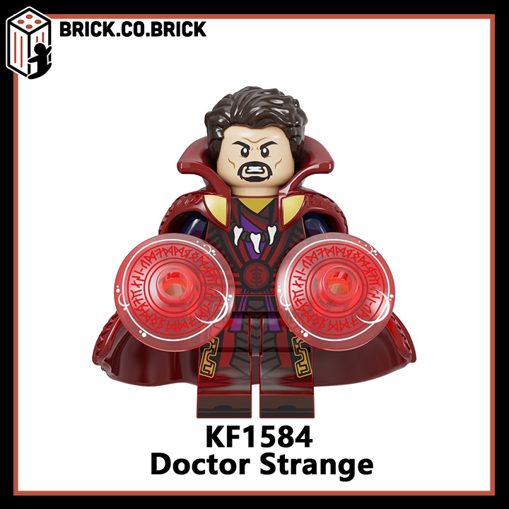Marvel What-If Minifigure No Way Home Doc Ock và Shangchi Lắp Ráp Siêu Anh Hùng Tiến sĩ Bạch Tuộc Người Sắt KF6145