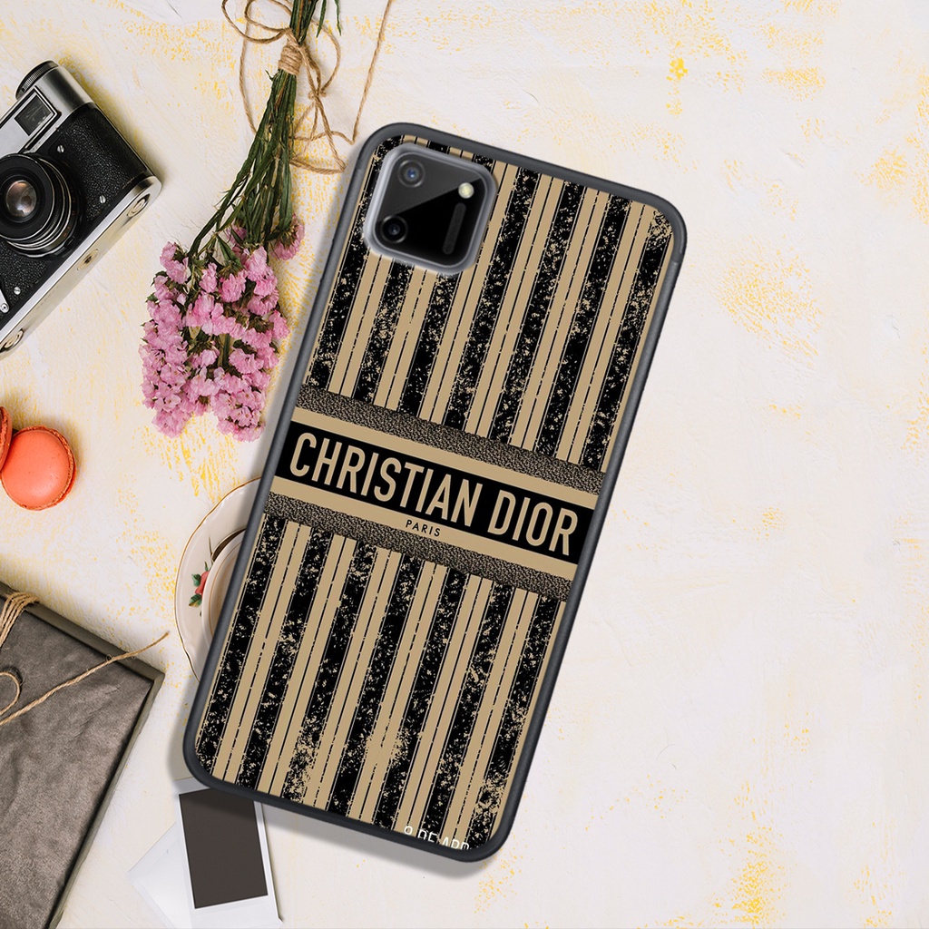 ỐP LƯNG OPPO REALME C12 - C15 - C17 - C21 - C21y - C25 , IN HÌNH LÔ GÔ DI-OR ĐẸP, CHẤT, PHONG CÁCH.