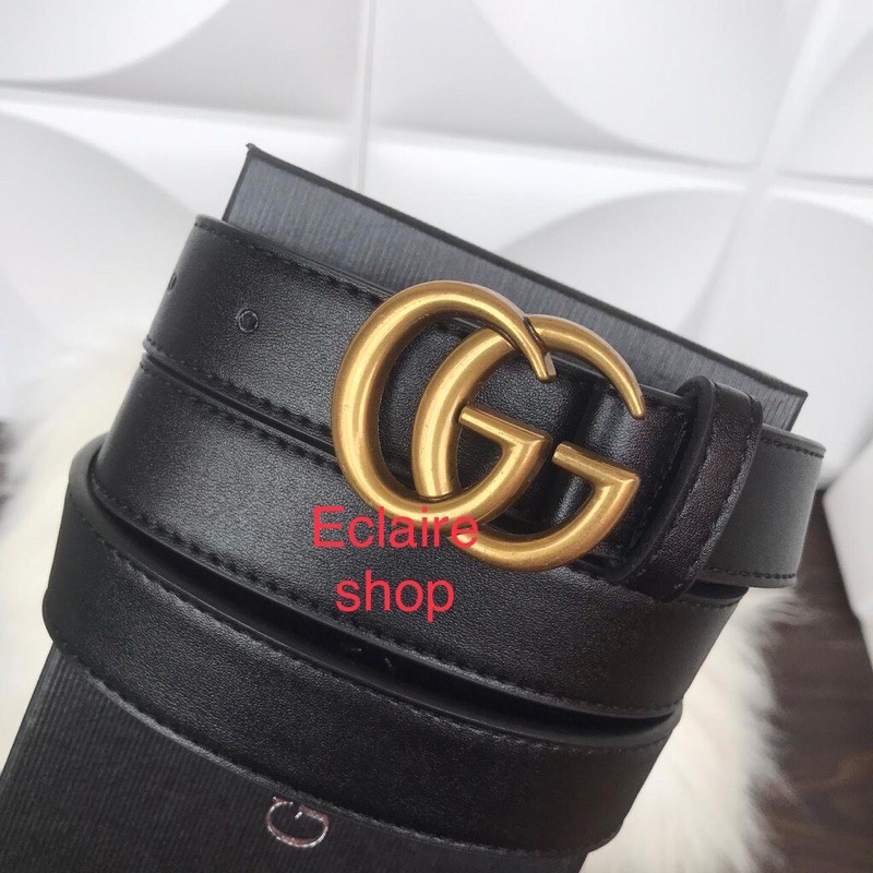 Thắt Lưng Da Gucci 3.5cm Cao Cấp Cho Nữ