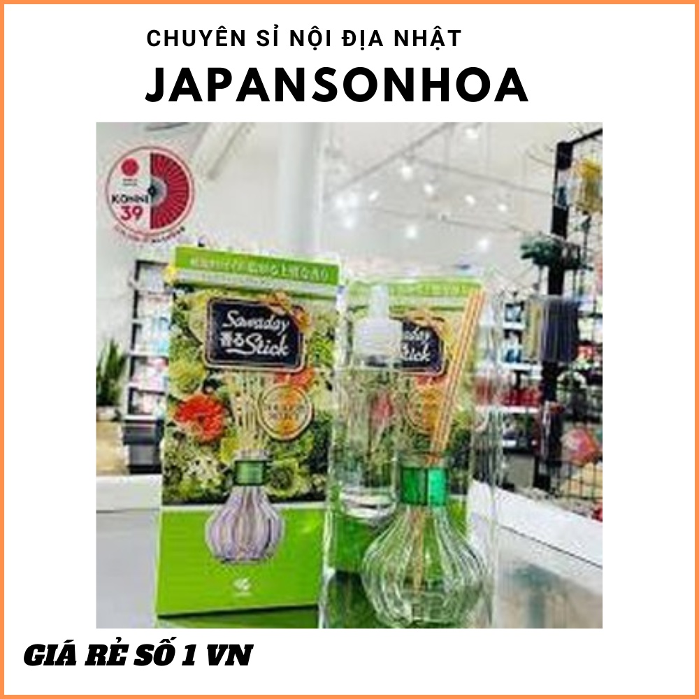 Cắm thơm phòng Sawaday Stick hương hoa 70 mlCHÍNH HÃNG Giúp thư giẩn tinh thần sau một ngày mệt mỏi với công việc