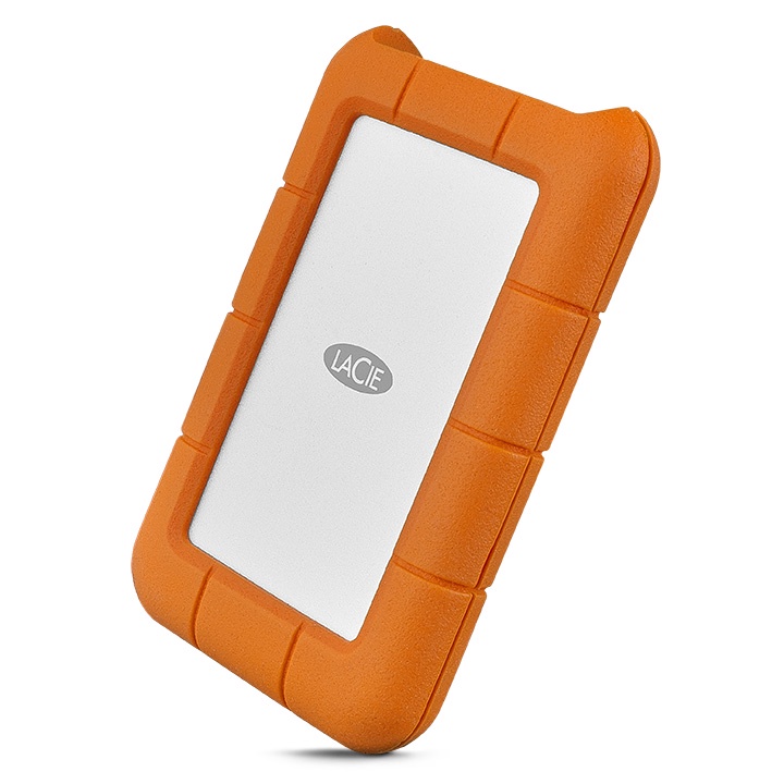 Ổ cứng di động HDD LaCie Rugged USB-C 1TB-2TB-4TB-5TB + Phục hổi Dữ liệu Rescue