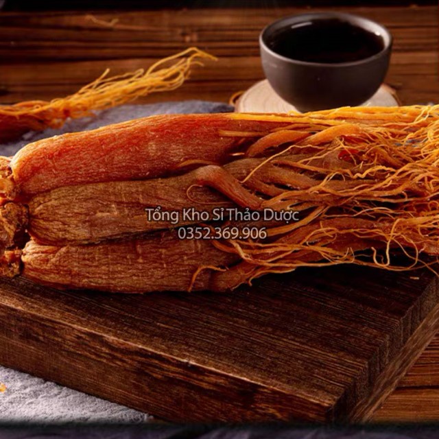 Nhị Hồng Sâm Cát Lâm 1kg (Hồng Sâm không tẩm đường)