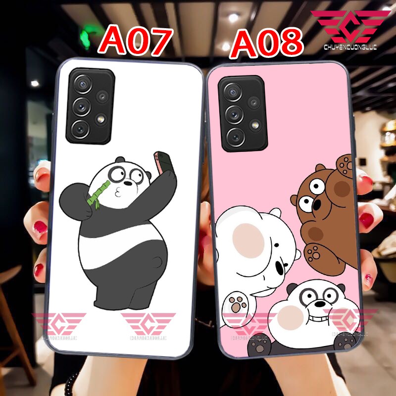 Ốp lưng SAMSUNG A22/ A03S/ A12/ A32/ A52/ A72 - GẤU DỄ THƯƠNG
