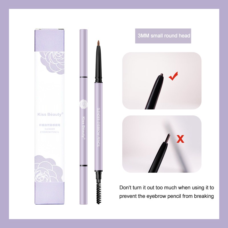 [Hàng mới về] Bút kẻ lông mày tự nhiên chống thấm nước và mồ hôi | BigBuy360 - bigbuy360.vn