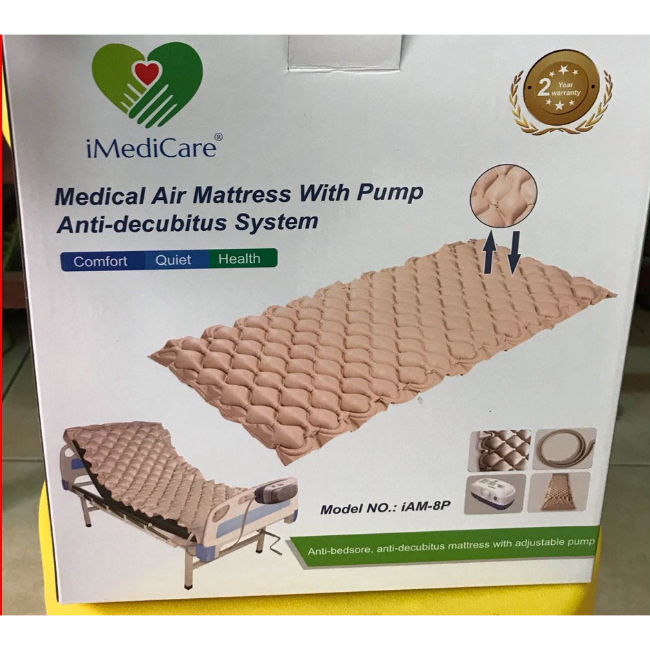 Nệm Hơi Chống Loét, Đệm Chống Loét IMEDICARE IAM-8P [BẢO HÀNH 02 NĂM]