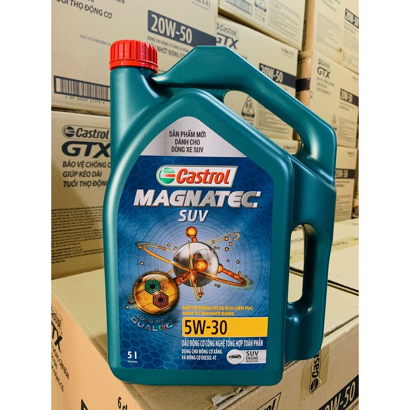 Dầu Nhớt Động Cơ CASTROL Magnatec Suv 5W-30 5L Chuyên Cho Dòng Xe Suv Xe Bán Tải Hibucenter