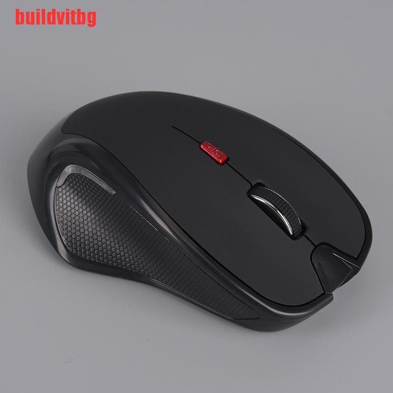 {buildvitbg}2.4GHZ 6D Bluetooth 3.0 Wireless Gaming Mouse Office Mice Adjustable 2400DPI GVQ