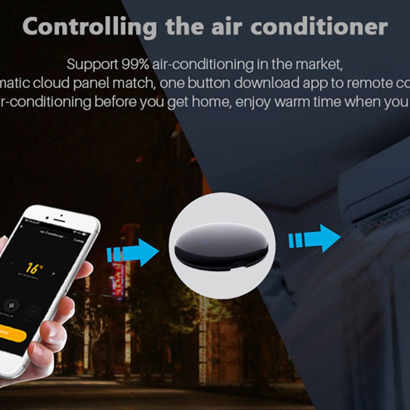 Tuya Universal Wifi Ir Remote Controller, Smartlife App Remote Control Smart Home Automation Work for Google Home,Alexa