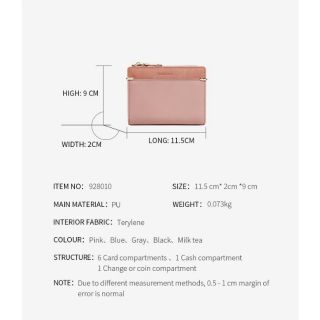[DT25] Ví nữ cầm tay mini