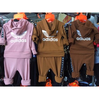Combo Bộ adidas chất cotton len cho bé