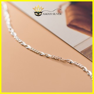 Lắc tay bạc S925 xích basic - Amooi Silver AT52