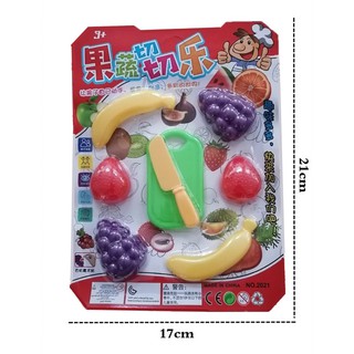 Đồ Chơi Cắt Hoa Quả Rèn Luyện Kĩ Năng Cho Bé