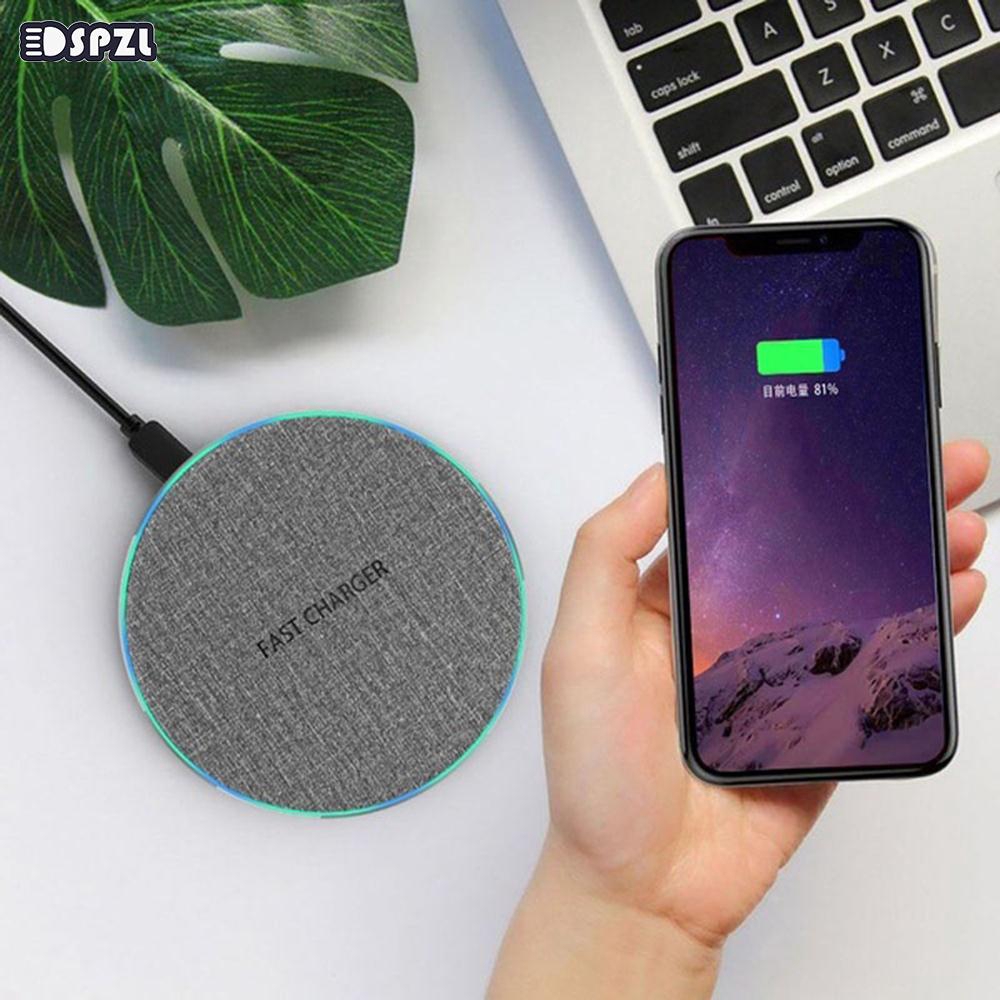 Bộ Sạc Nhanh Không Dây 15w 10w Chuyên Dụng Cho Điện Thoại