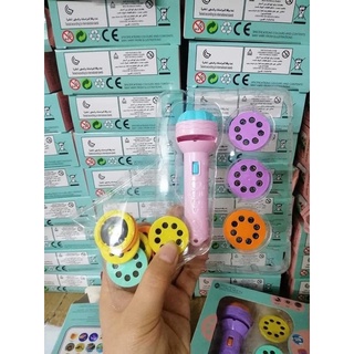 Đèn pin chiếu 80 hình cho bé