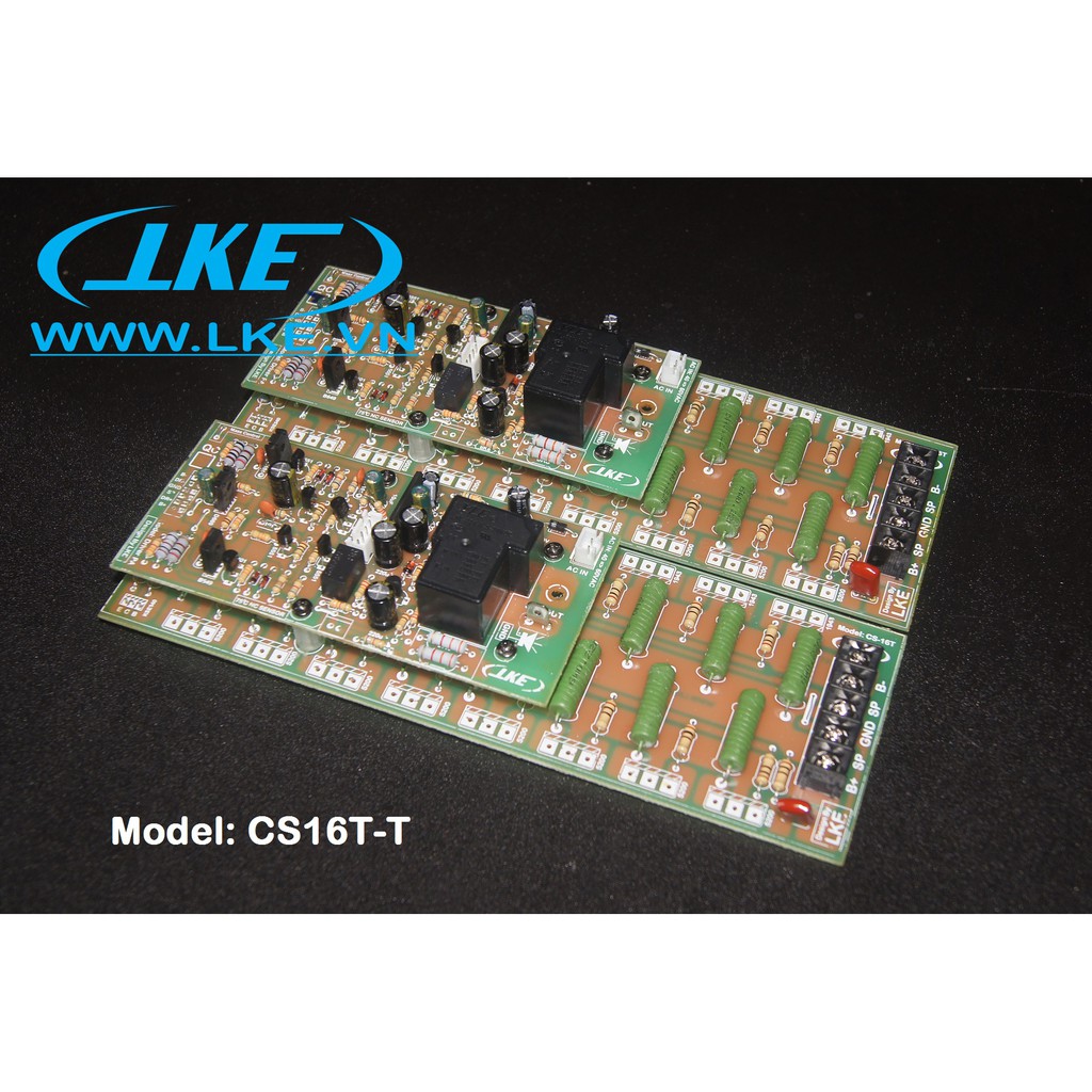 1 cặp mạch công suất 32 Sò tích hợp bảo vệ loa fip thủy tinh LKE