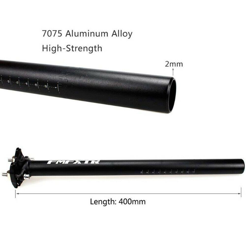 Trục Gắn Yên Xe Đạp 25.4-31.6mm x 400mm Bằng Hợp Kim Nhôm Có Thể Điều Chỉnh