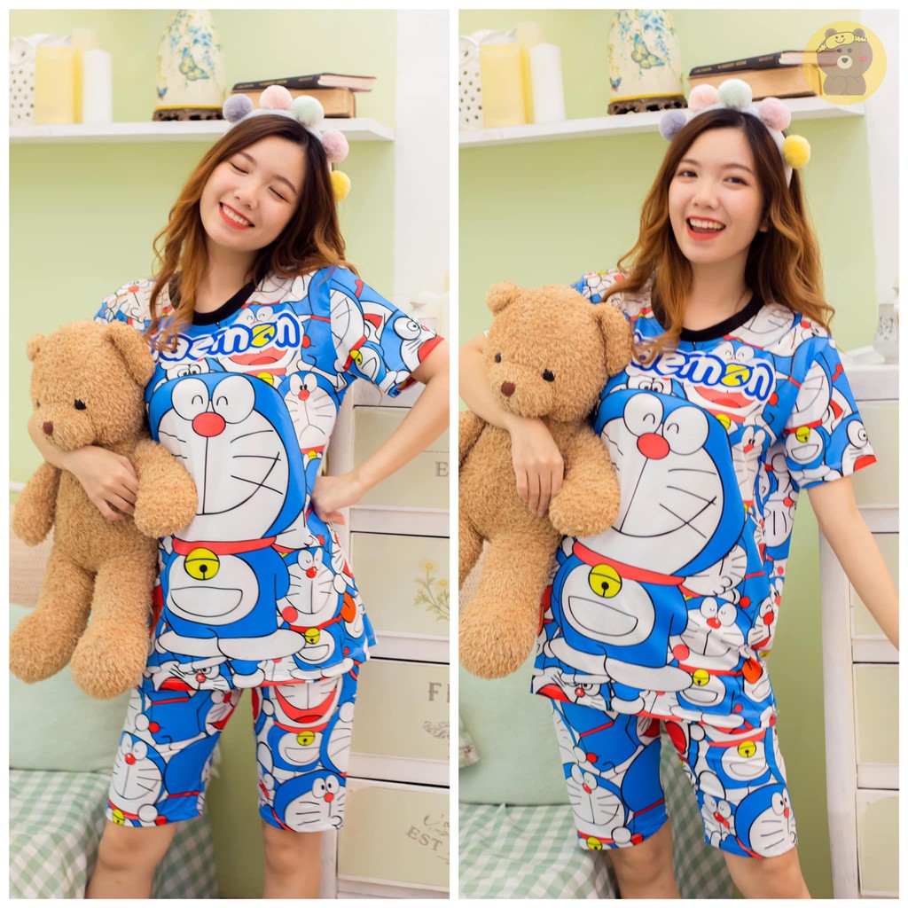 Đồ Bộ Pijama mặc nhà Thun LỬNG ôm (form dưới 60kg)