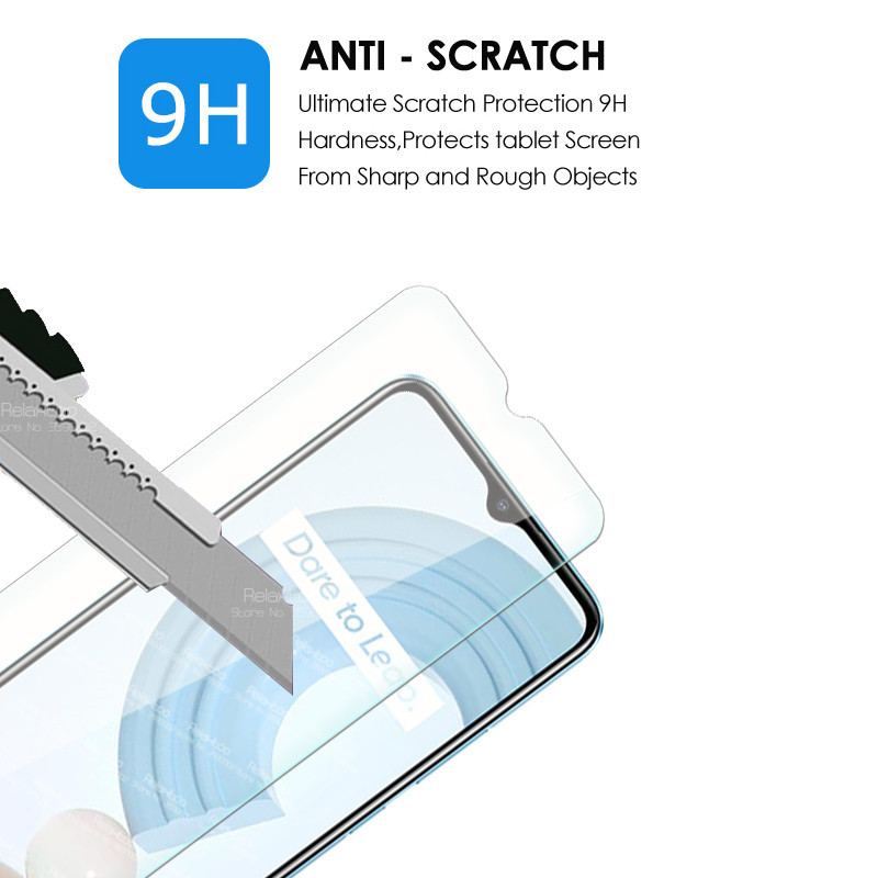 Set 4 Kính Cường Lực Bảo Vệ Màn Hình Cho Oppo Realme C21 Y C21Y Realmi C11 2021 C20 C12 C15 C3 C25 S C17 C 21 11 20 12 25 17 3 15