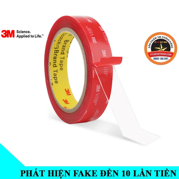 Băng keo 3m 4910 trong suốt siêu dính dán mọi bề mặt tiện dụng