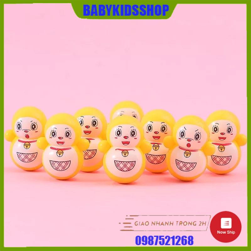 Lật đật squid game mini, đồ chơi lật đật mini doraemon cho bé cute dễ thương giá rẻ (pikachu, trò chơi con mực, minion)