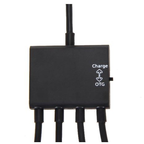 Cáp OTG Micro USB Hub OTG hỗ trợ nguồn cho thiết bị kết nối cần công suất nguồn lớn