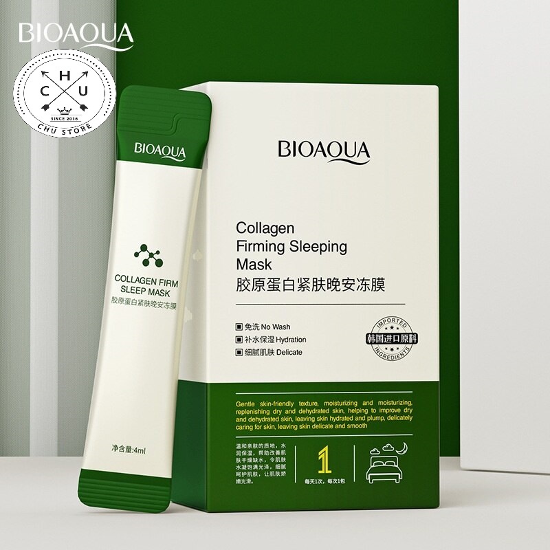 Mặt Nạ Ngủ Collagen Dưỡng Ẩm Kiểm Soát Dầu/Thu Nhỏ Lỗ Chân Lông Chống Lão Hóa Mn85